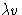 $\lambda v$