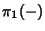 $\pi_1(-)$